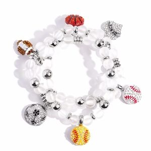 Sports Fan Multi Bracelet Stretchy